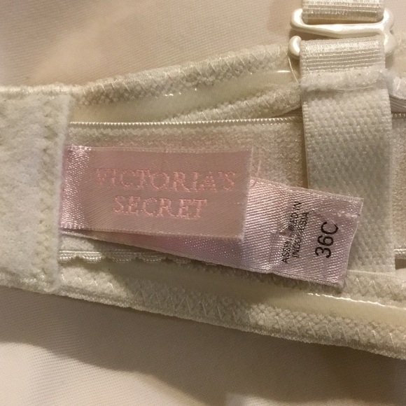 Victoria's Secret Strapless Halter White 36C bra - Picture 5 of 5